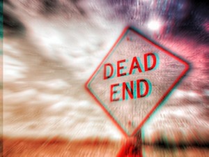 dead end image